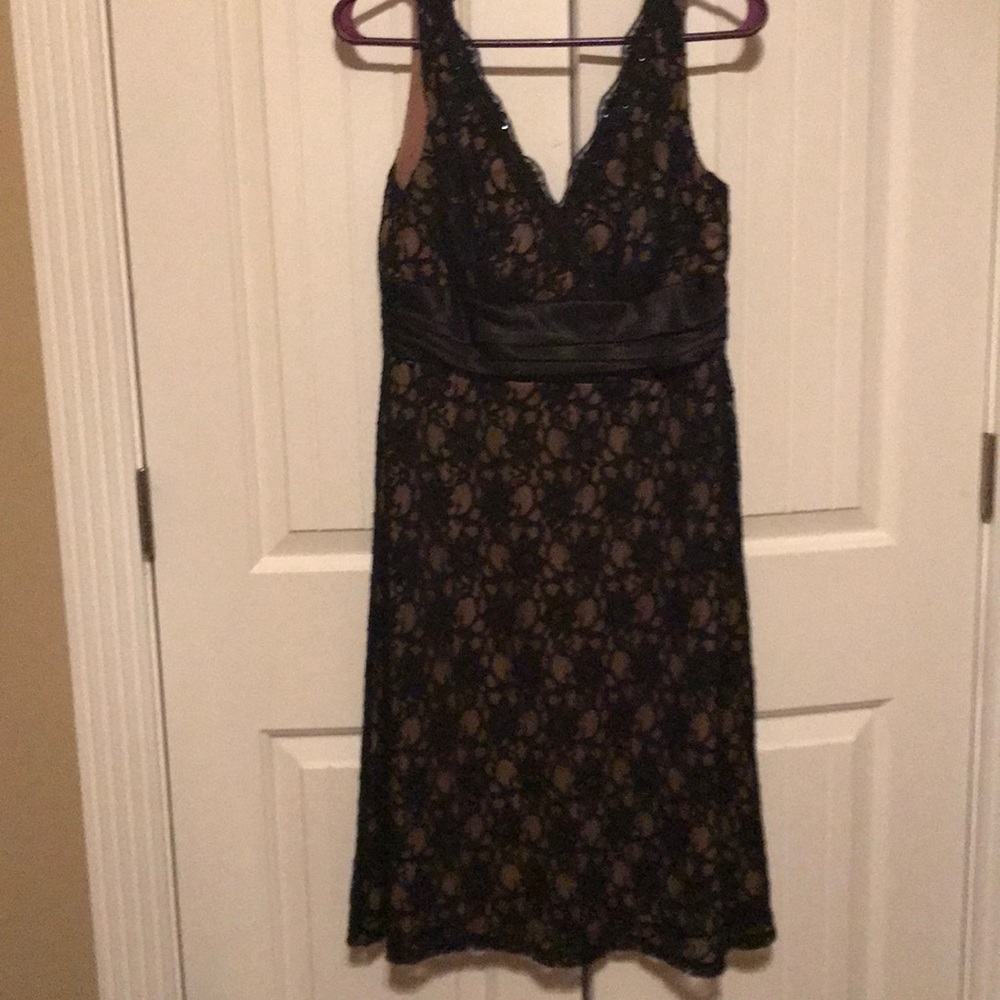 Classy black lace dress